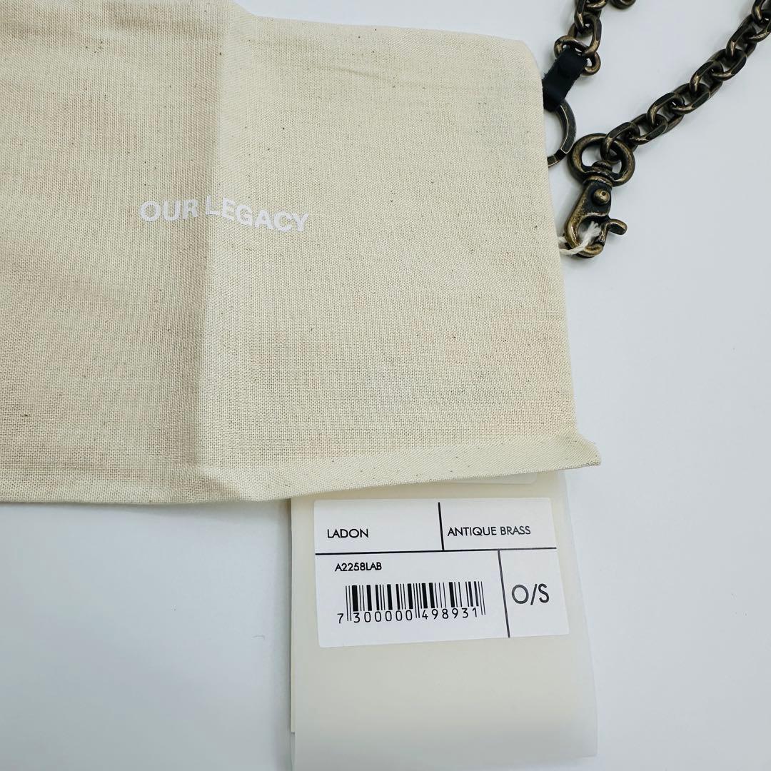 Our Legacy Ladon アワーレガシー ネックレス ローズ着用 金色