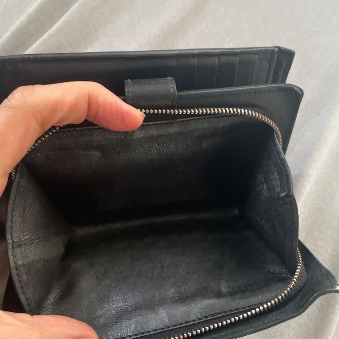 BOTTEGAVENETA ボッテガヴェネタ　長財布　イントレチャート　黒