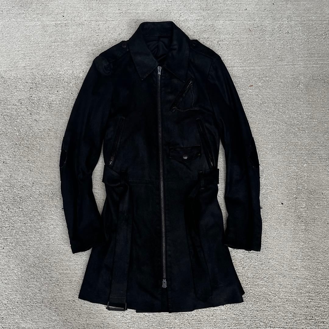 number (n)ine 06 noir期 ライダースコート archive