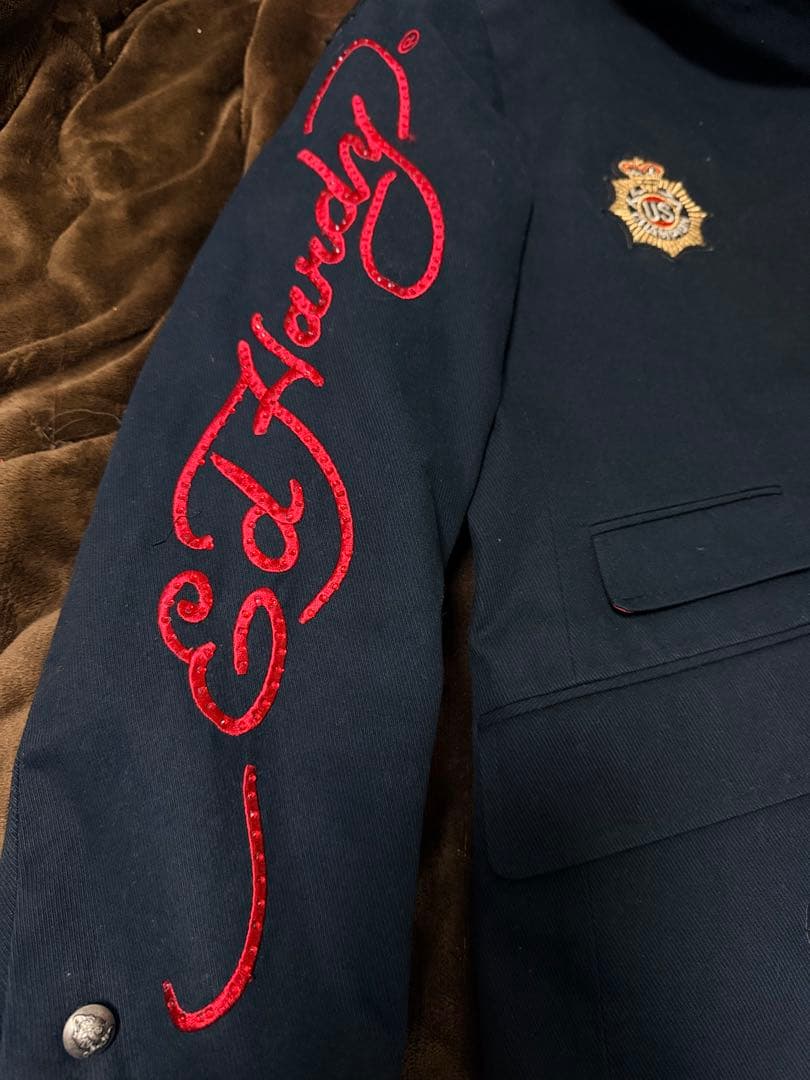 EdHardy テーラードジャケット スカル 日本限定スカジャン vintage