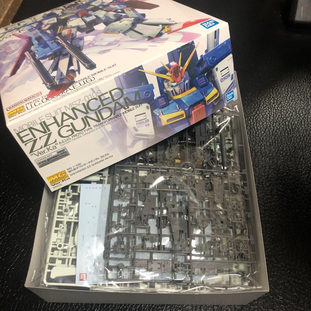 最安値　MG 強化型　zzガンダム Ver.Ka 内袋未開封