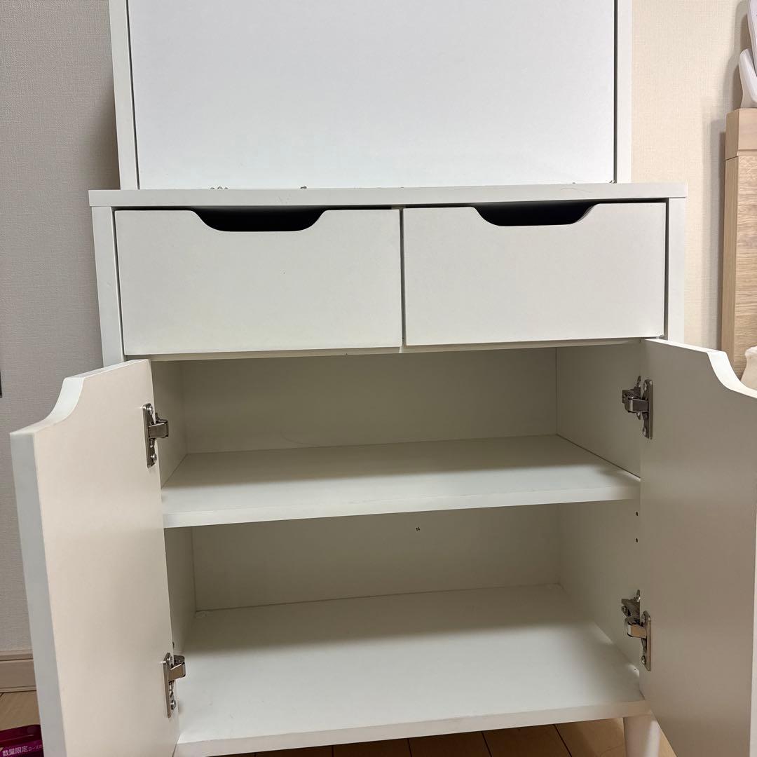 あと数日‼️ホワイト ドレッサー・ミラー・鏡台
