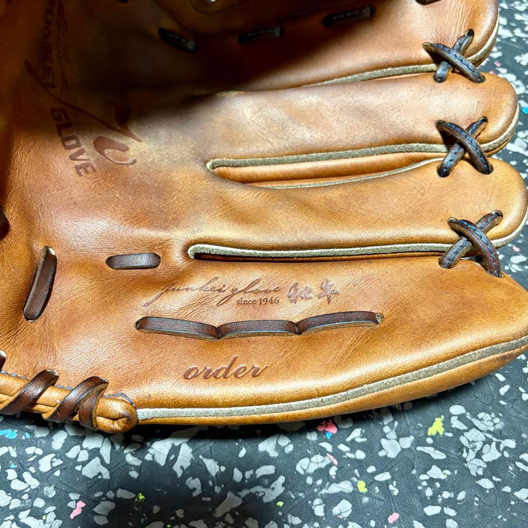 ジュンケイ グラブ 日本製 アラミドモデル 和牛レザー 硬式用 投手用 グローブ