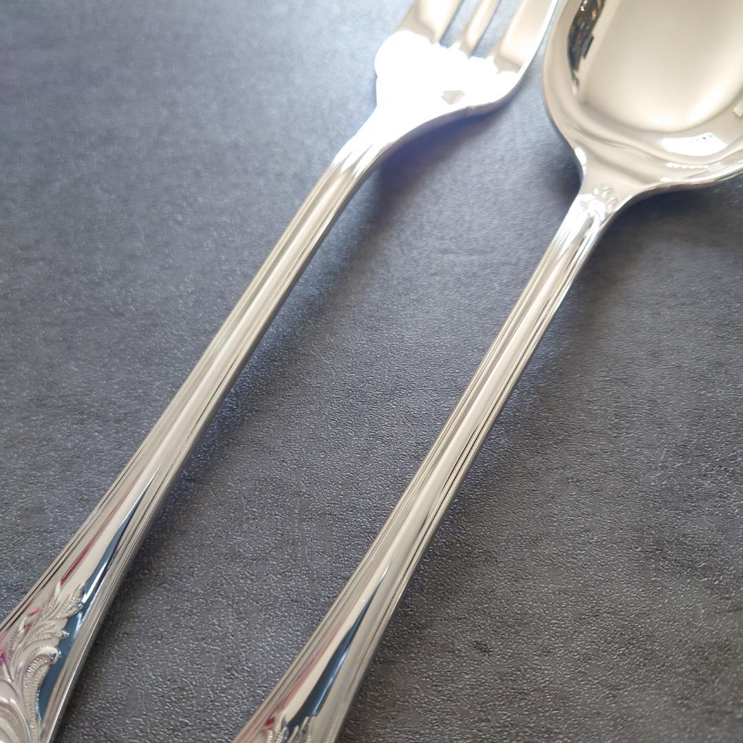 極美品 クリストフル マルリー サービングフォーク サービングスプーン
