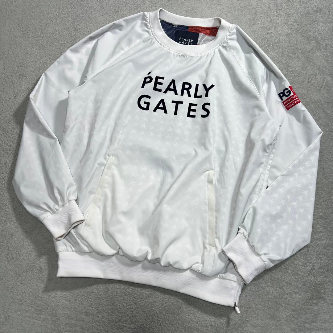 パーリーゲイツ　ナイロントレーナー　ブルゾン　ゴルフウェア　ホワイト　6