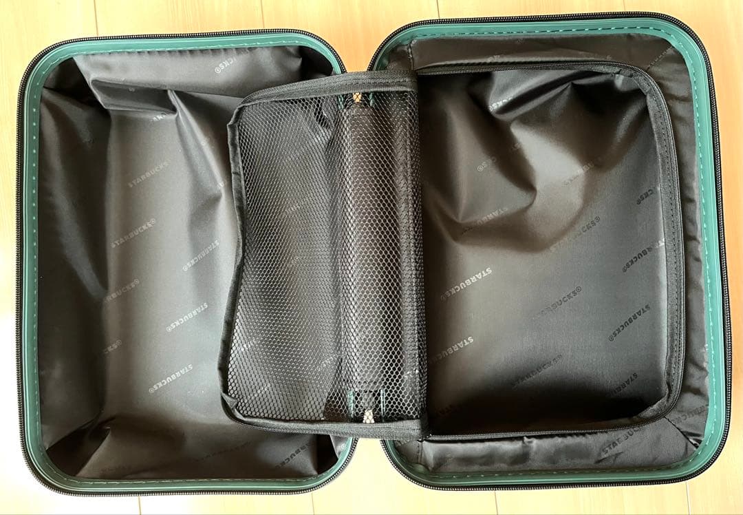 新品 未使用 非売品 スターバックス ミニ トランク グリーン 海外 スタバ