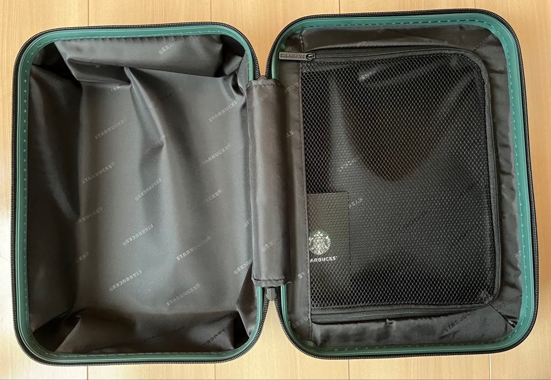 新品 未使用 非売品 スターバックス ミニ トランク グリーン 海外 スタバ
