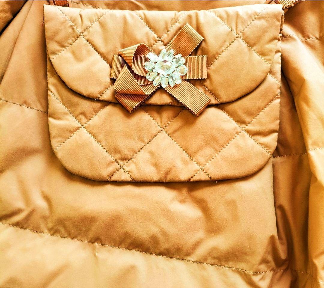 ♥新品♥M'S GRACY✿ダウンスカート✿ポケット付き✿ベージュ✿38М