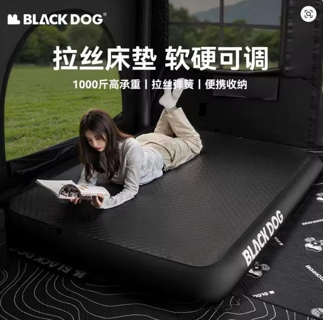 【おまけ付】BLACKDOG エアベッド マットレス ダブルサイズ