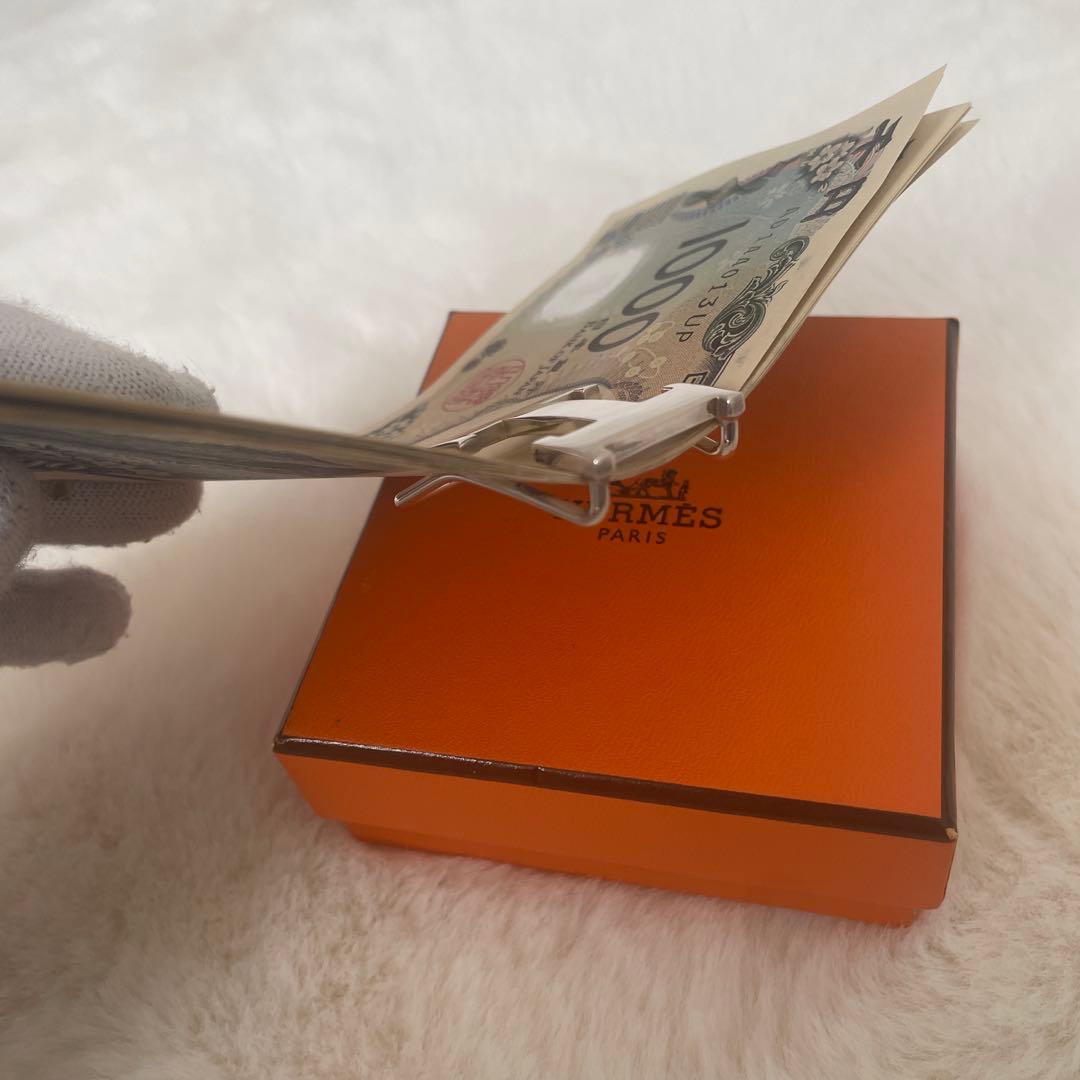 ✨極美品　付属品あり✨エルメス　マネークリップ　シルバー　コンスタンス　925