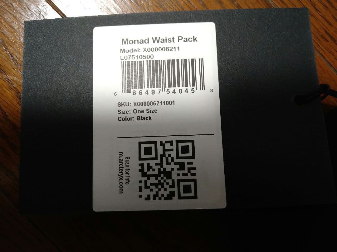 ☆新品レア☆VEILANCE MONAD WAIST PACK BLACK