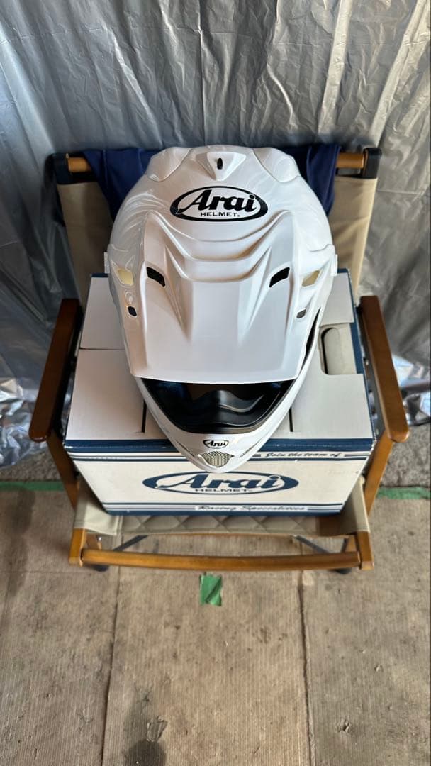ARAI V-CROSS3 61-62 未使用品 オフロード ヘルメット