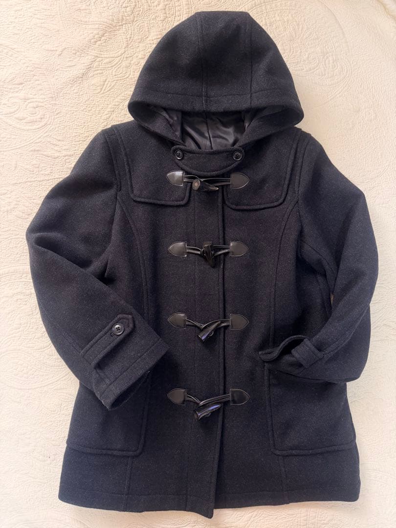 イーストボーイ ダッフルコート 9号 Venus 美品 ブラック