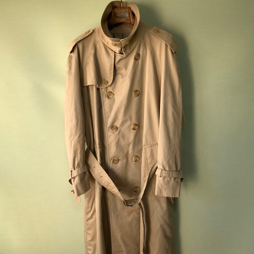 GRENFELL グレンフェル 黒タグ トレンチコート 42 英国製