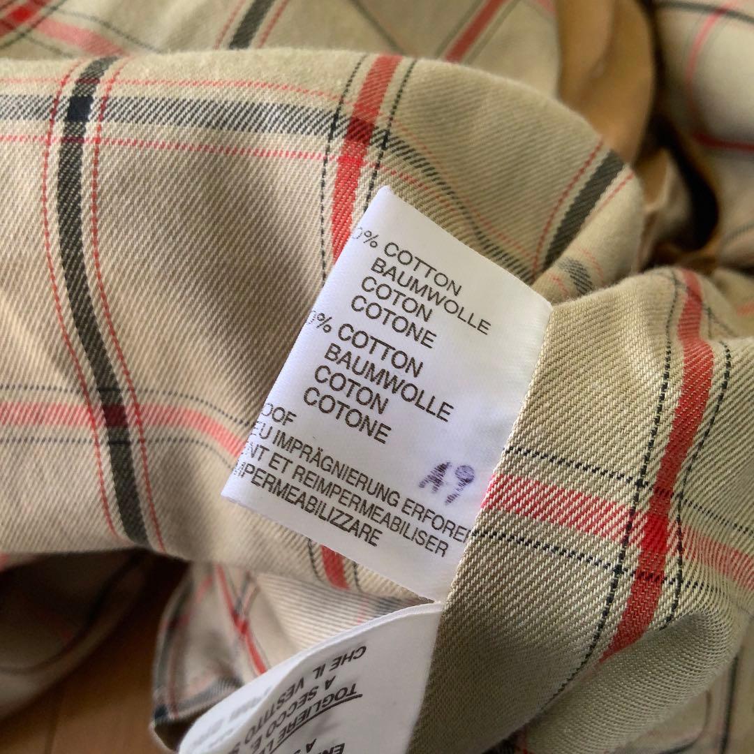 GRENFELL グレンフェル 黒タグ トレンチコート 42 英国製