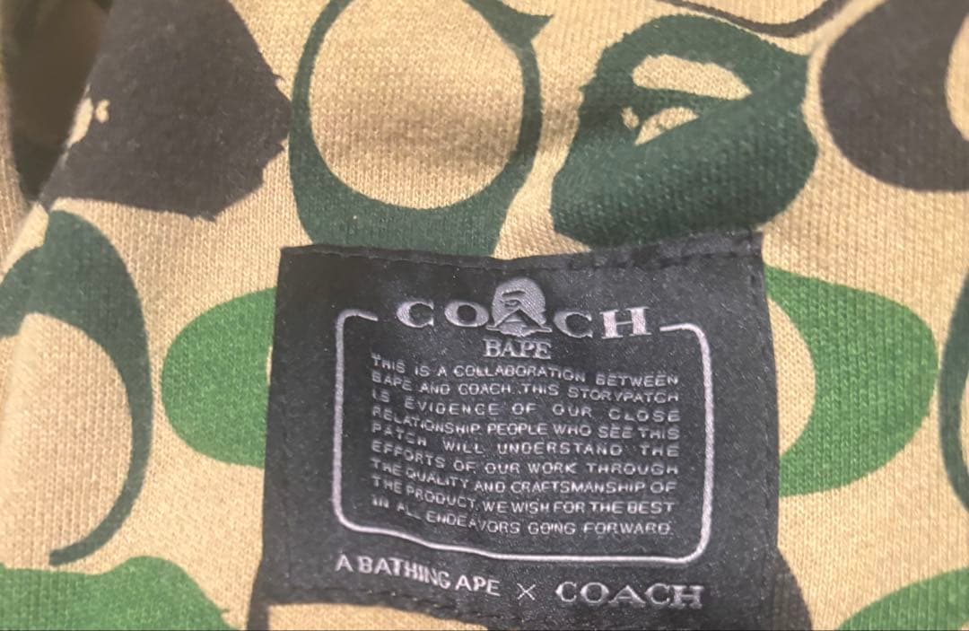 BAPE®xCOACH SHARKFULL ZIPHOODIE