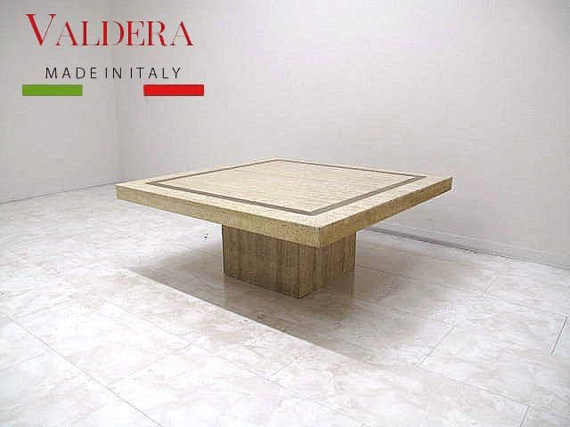 展示品イタリア Valdera「ALEX」センターテーブル 天然大理石　約46万