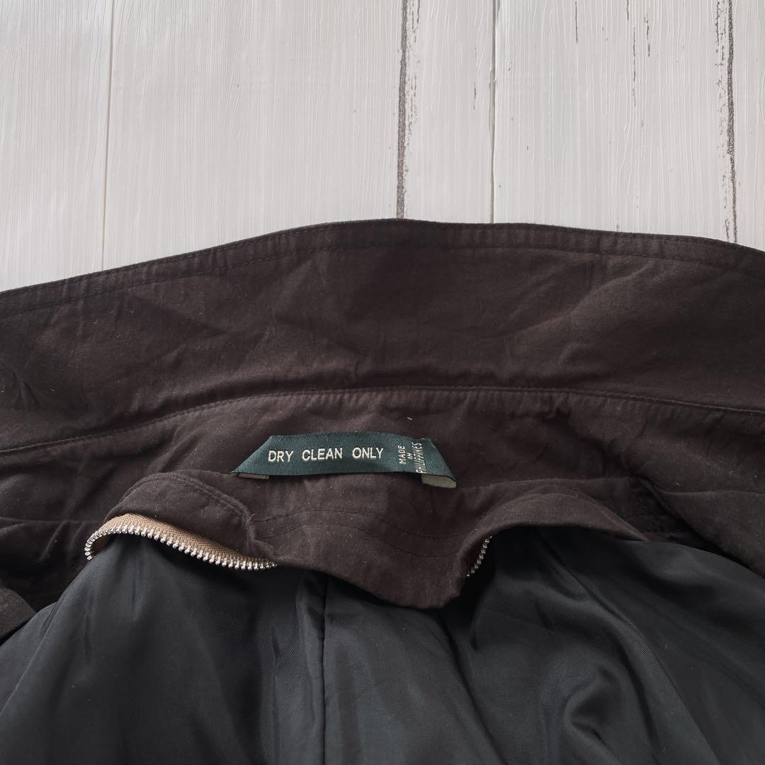 シ*ュ様 ローレン ラルフローレン チャコールグレー トレンチコート　インナー付