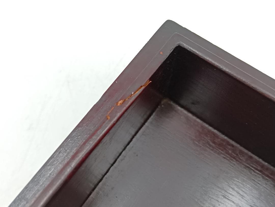 【超貴重】 中国 ヴィンテージ 小物入れ 木製 象嵌細工