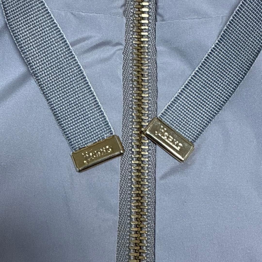 Helno ヘルノ ロングコート ハイネック スプリングコート グレー