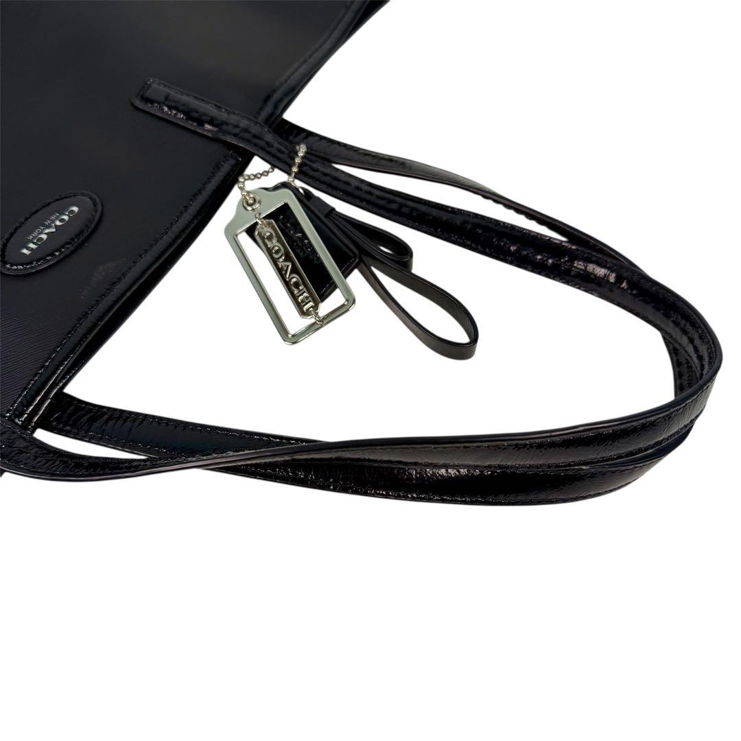 【美品】COACH コーチ レザートートバッグ　レディース メンズ可 通勤 A4