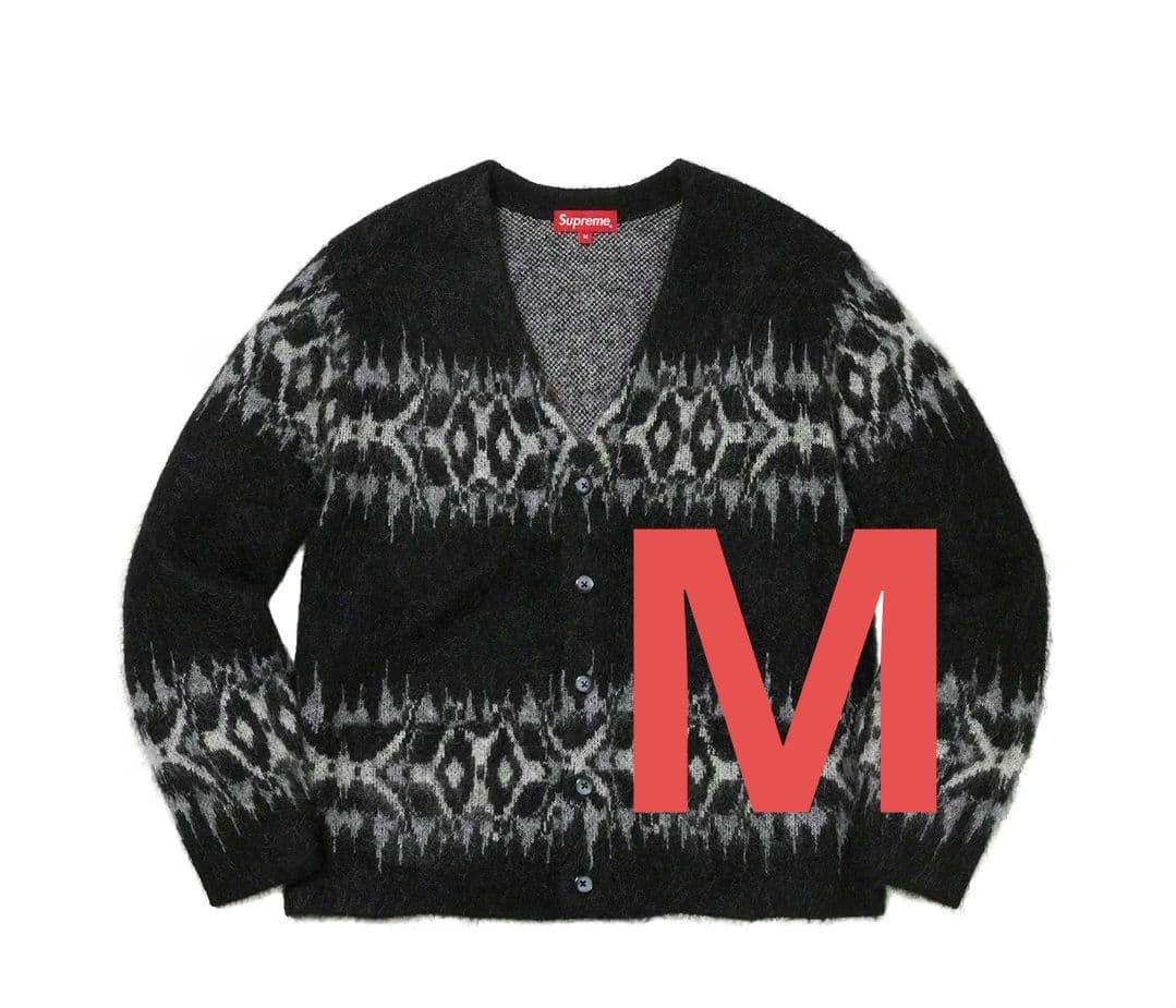 トップス Supreme Abstract Stripe Cardigan Black