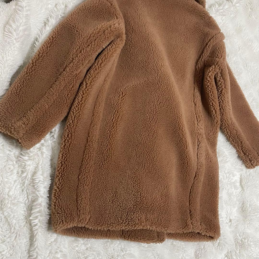 アルアバイル ウールMIXボアピーコート ファー コート