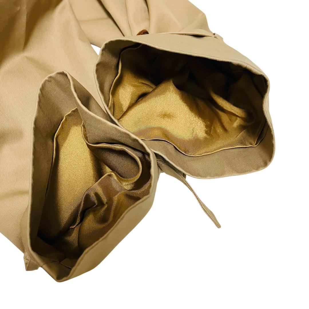 バーバリー トレンチコート ノバチェック ベルト付　ベージュ　ステンカラーコート