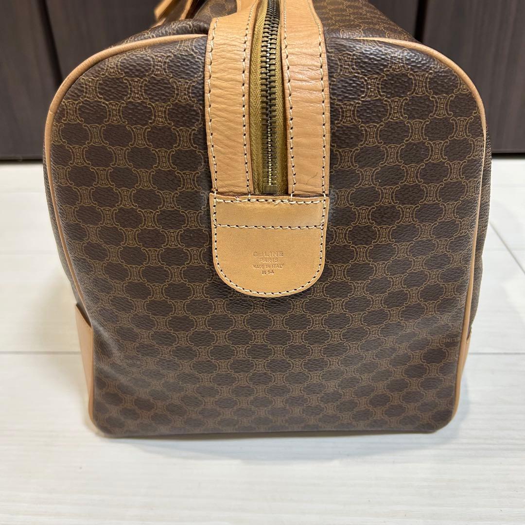 CELINE セリーヌ　ボストンバック　鍵付き　マカダム