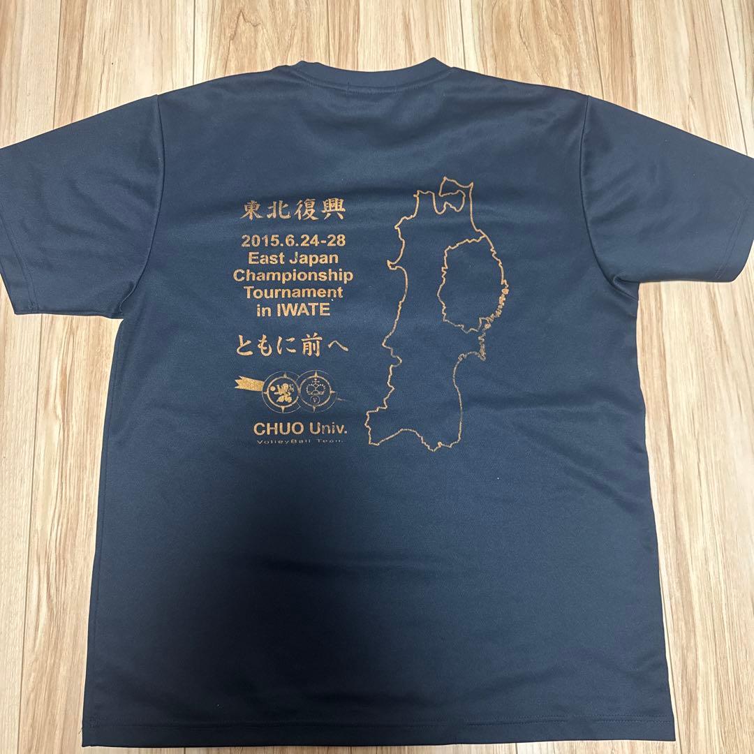 DESCENTE 中央大学 バレーボール シャツ