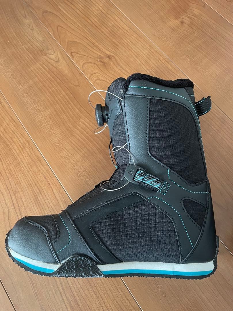 美品 スノーボードブーツhead JR BOA 24.5/25.5cm ジュニア