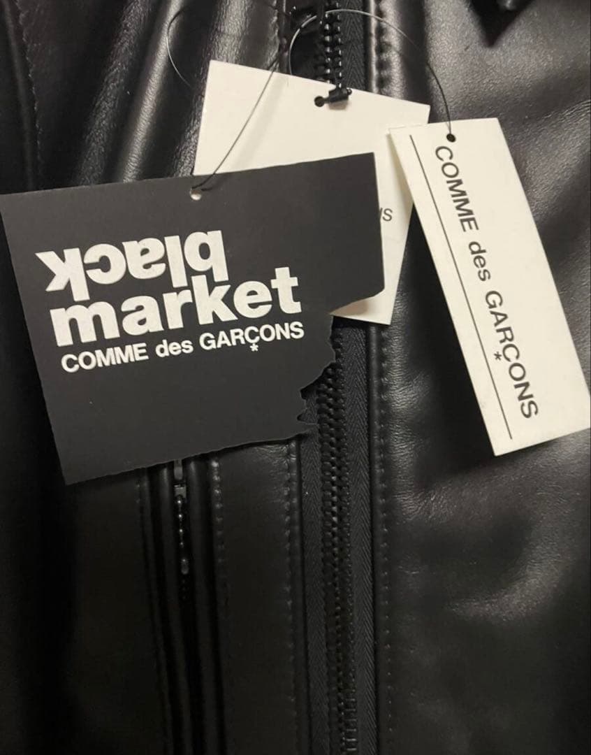 ま*こ様 超希少ルイスレザー x ギャルソン black market限定