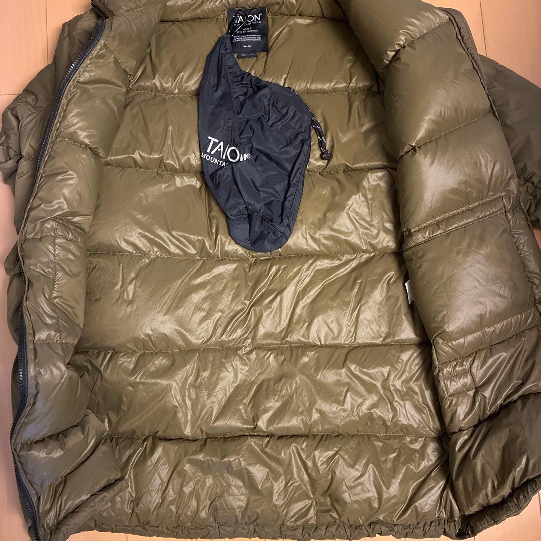 匿名配送☆ FREDYEMUE×TAION ダウンコート　保存袋付き