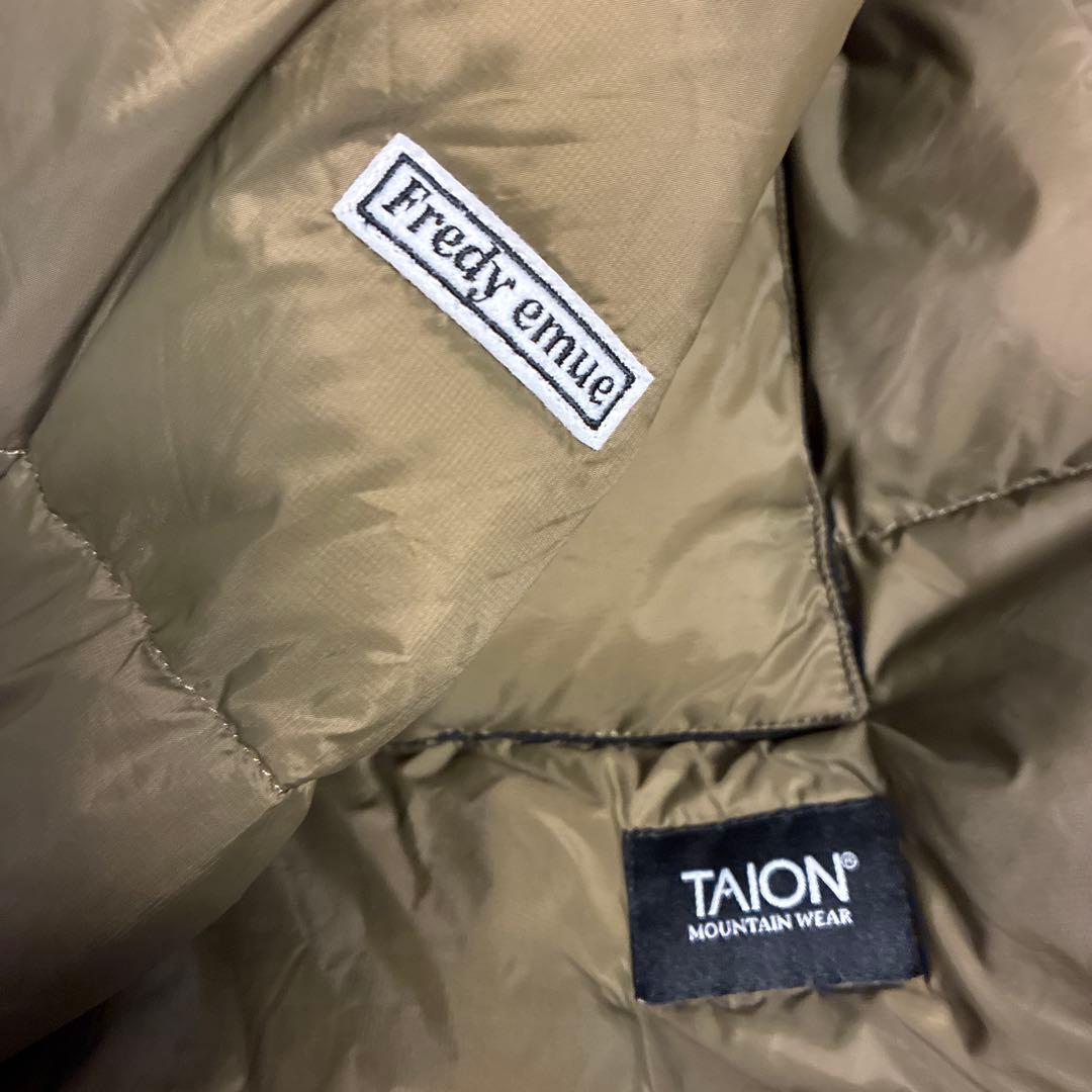 匿名配送☆ FREDYEMUE×TAION ダウンコート　保存袋付き