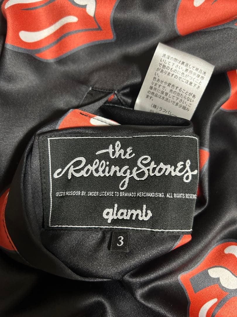 glamb グラム ローリング・ストーンズ スカジャンサイズ3