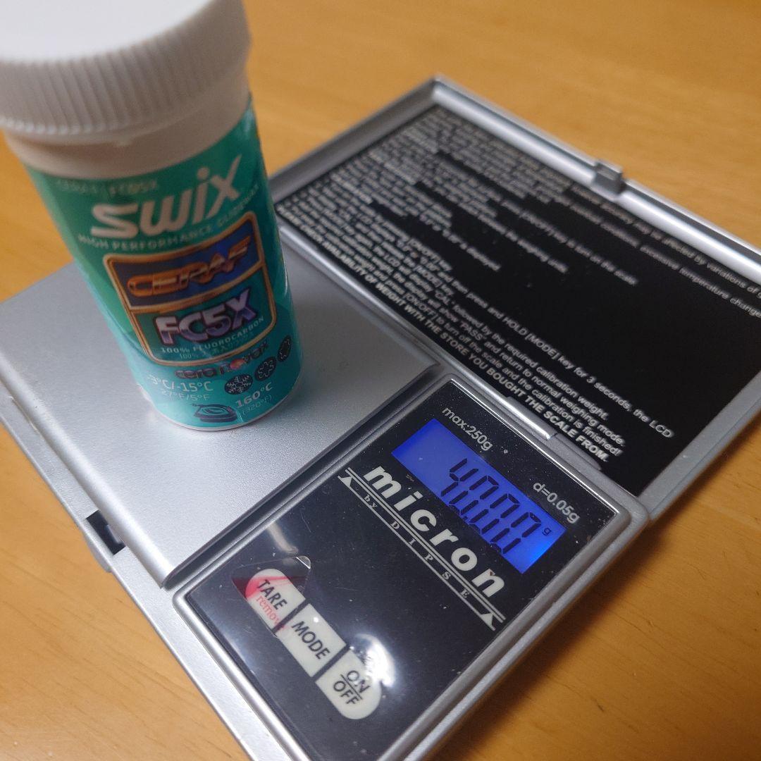 SWIX CERAF FC5X＆FC6X 2本セット100%フッ素入りワックス