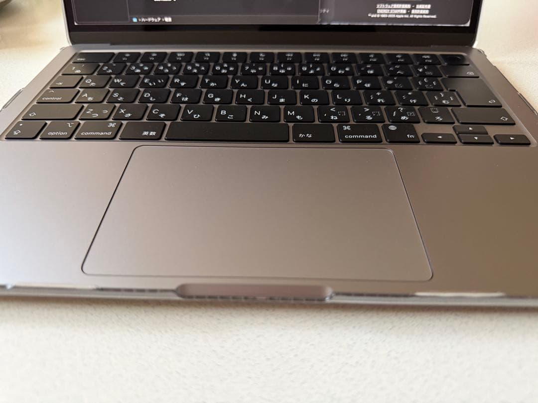 Apple MacBook Air 8GB256GB 2022スペースグレー美品