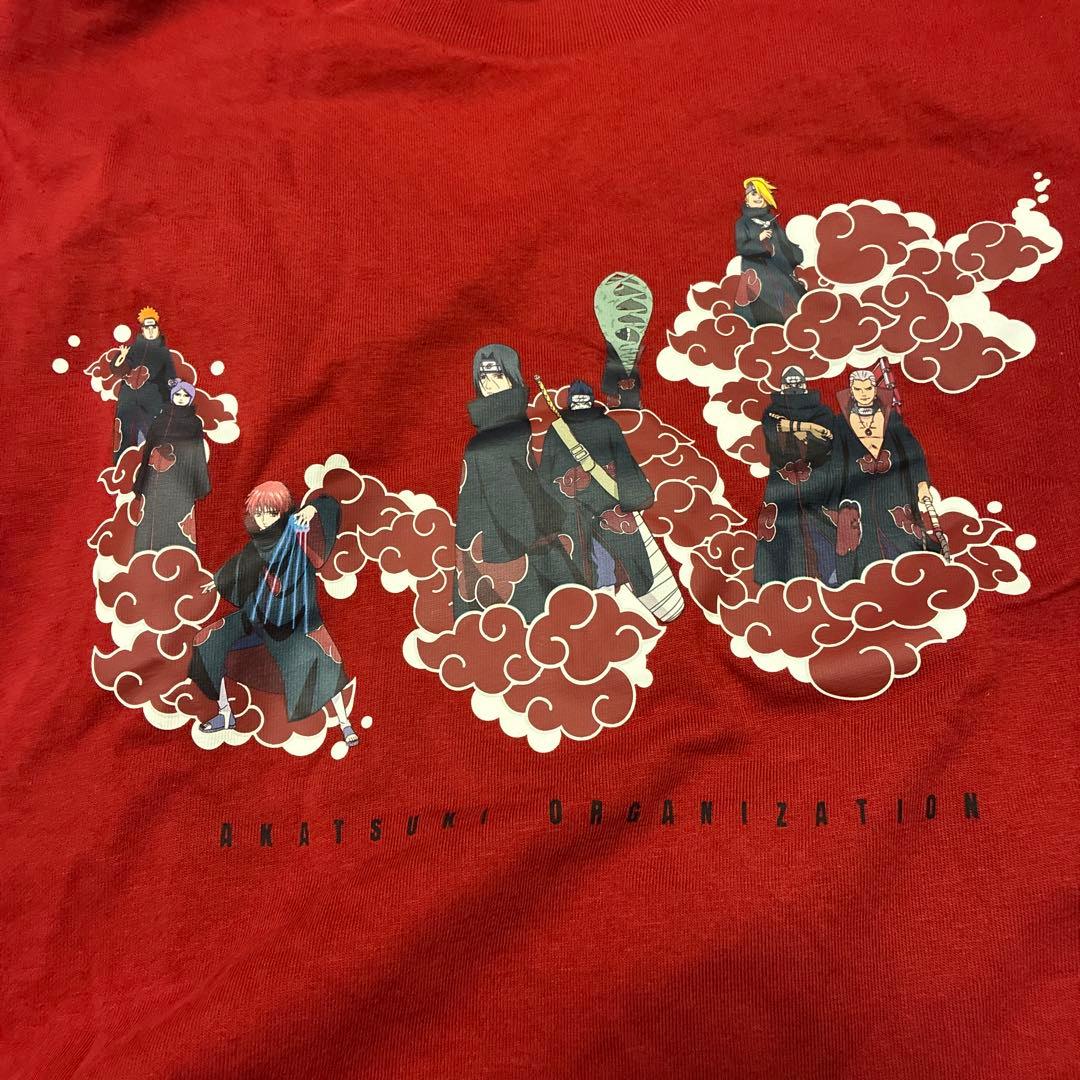 海外限定　ユニクロ　ナルト　Tシャツ　Lサイズ　暁