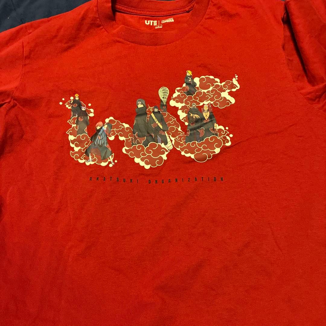 海外限定　ユニクロ　ナルト　Tシャツ　Lサイズ　暁