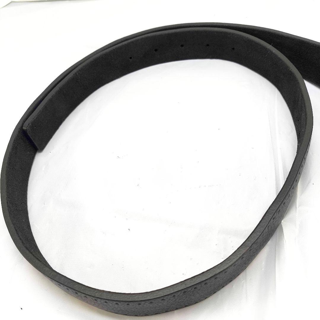美品 グッチ メンズ ベルト 100 GUCCI 163502 ブラック