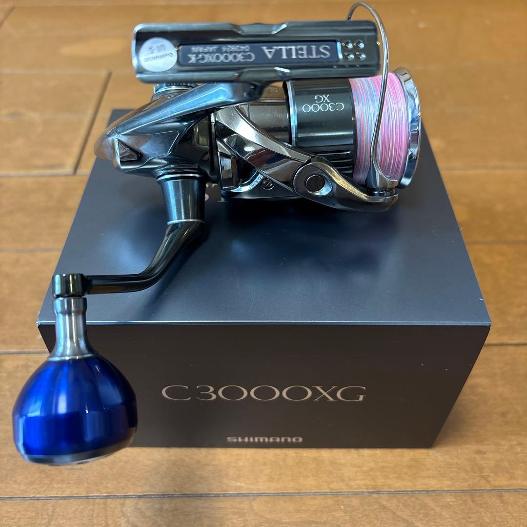 T*l様 22ステラC3000XG stella 夢屋ハンドルノブ付き