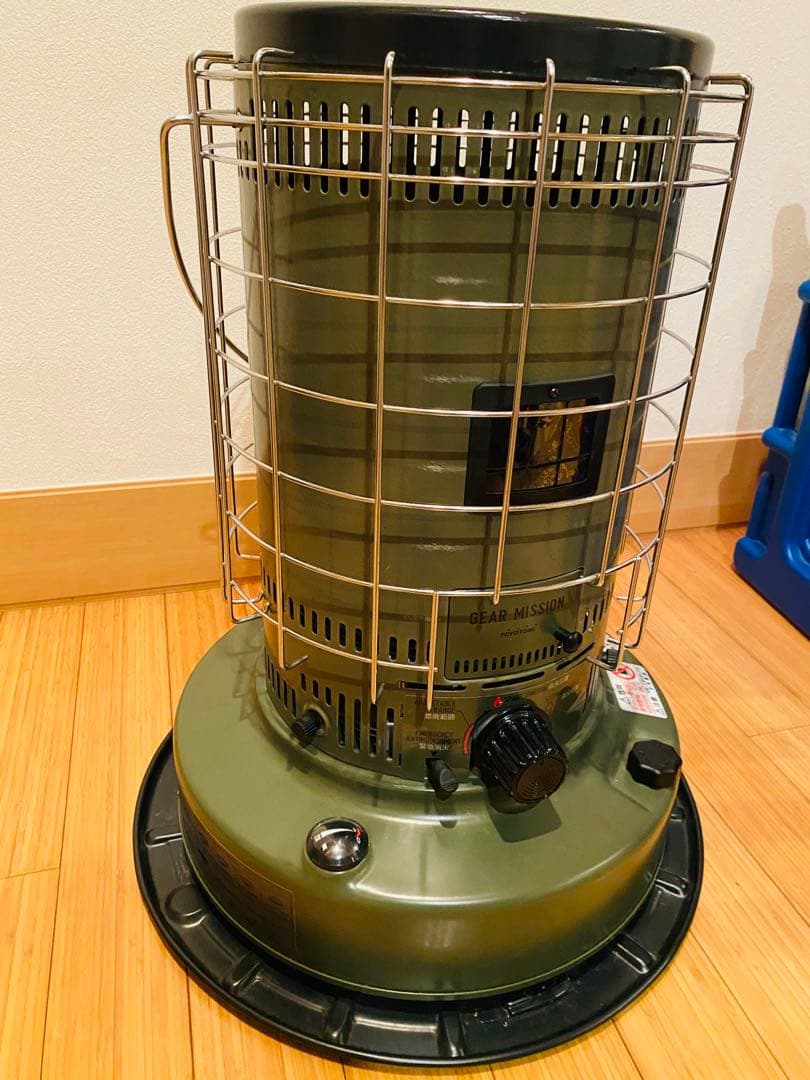 トヨトミGEAR MISSION KS-GE67(G)石油ストーブケース付き