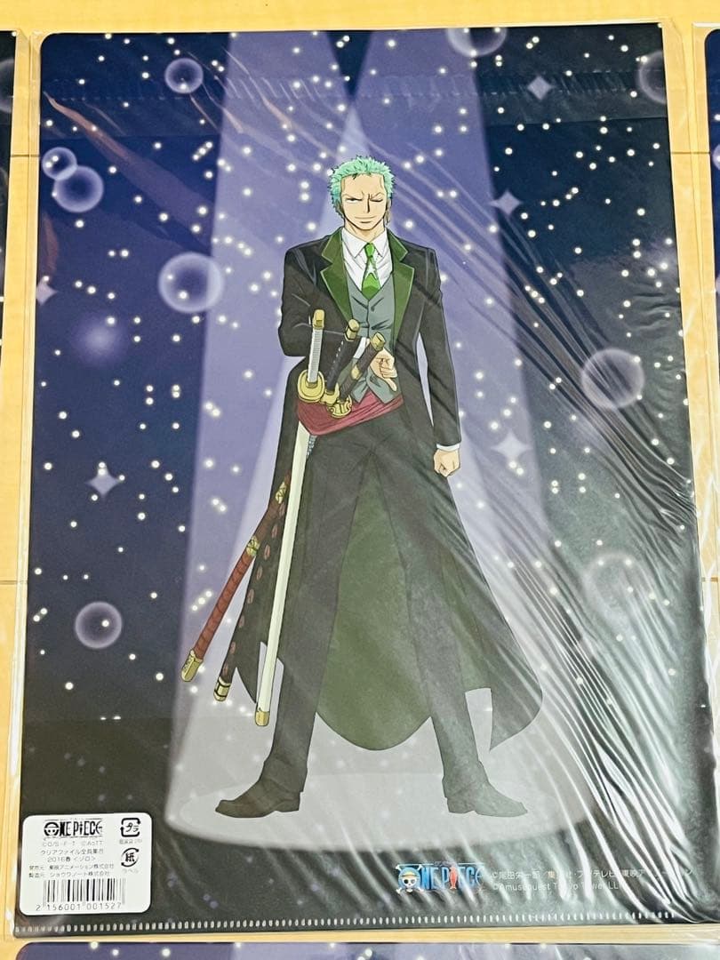 ワンピースタワー 限定 2016 春 クリアファイル ルフィ ゾロ ロビン ナミ