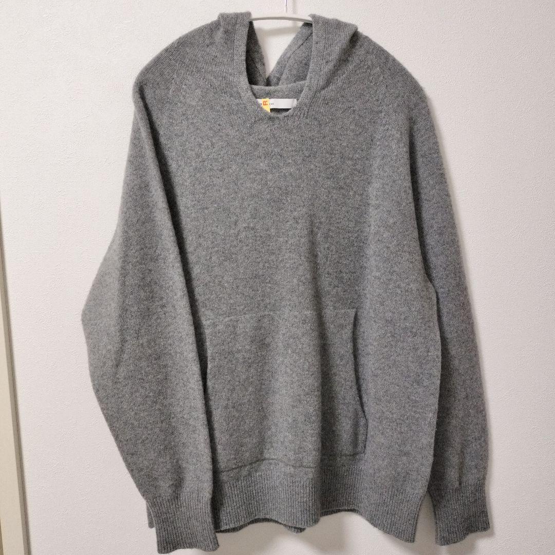 圧縮ウール　フード　プルオーバー　フレームワーク