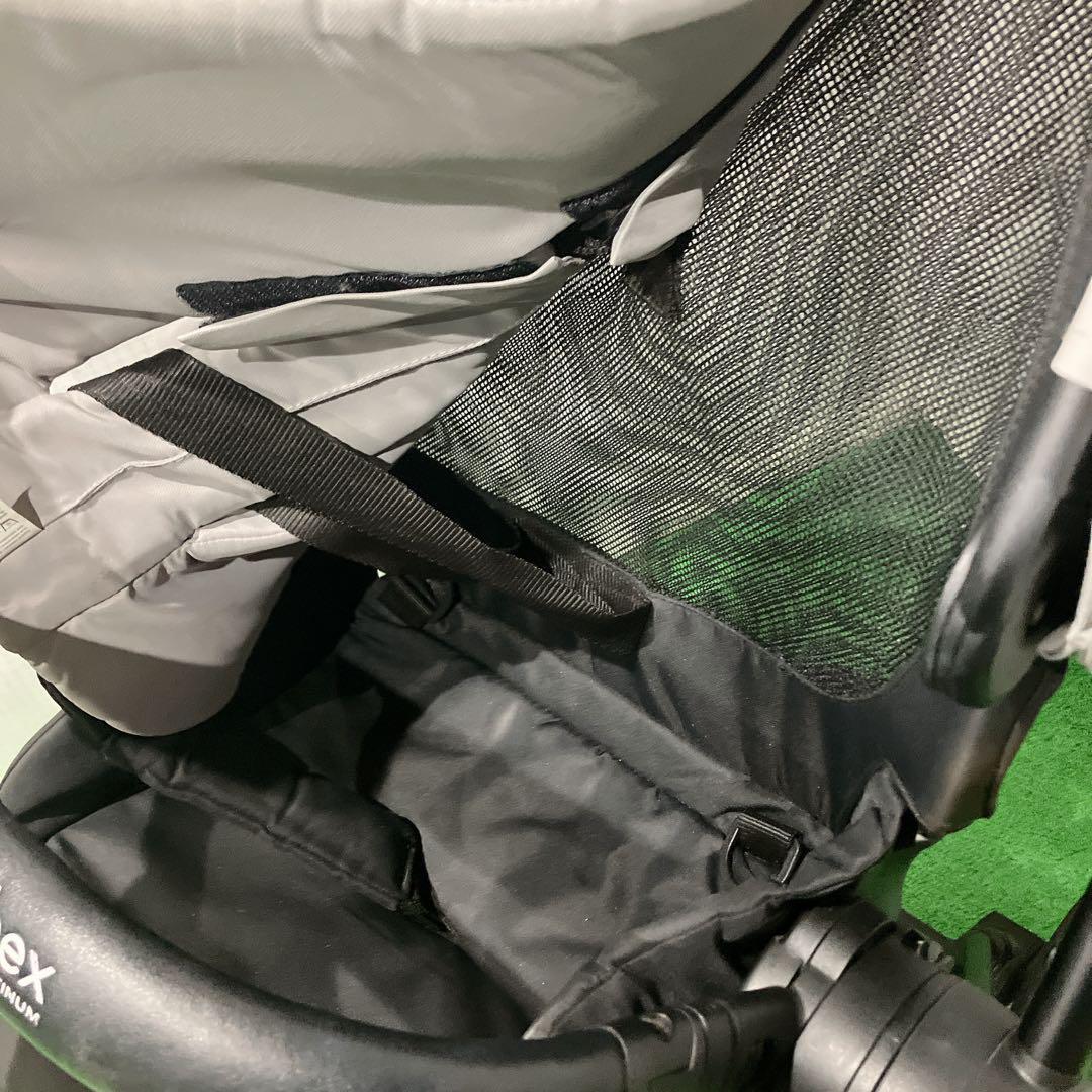 美品 サイベックス ミオス プラチナム グレー ベビーカー 即日発送