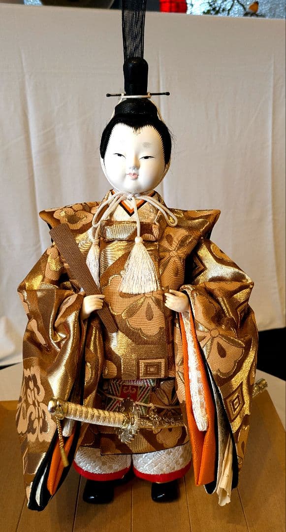 伝統的 雛人形セット 男雛 女雛