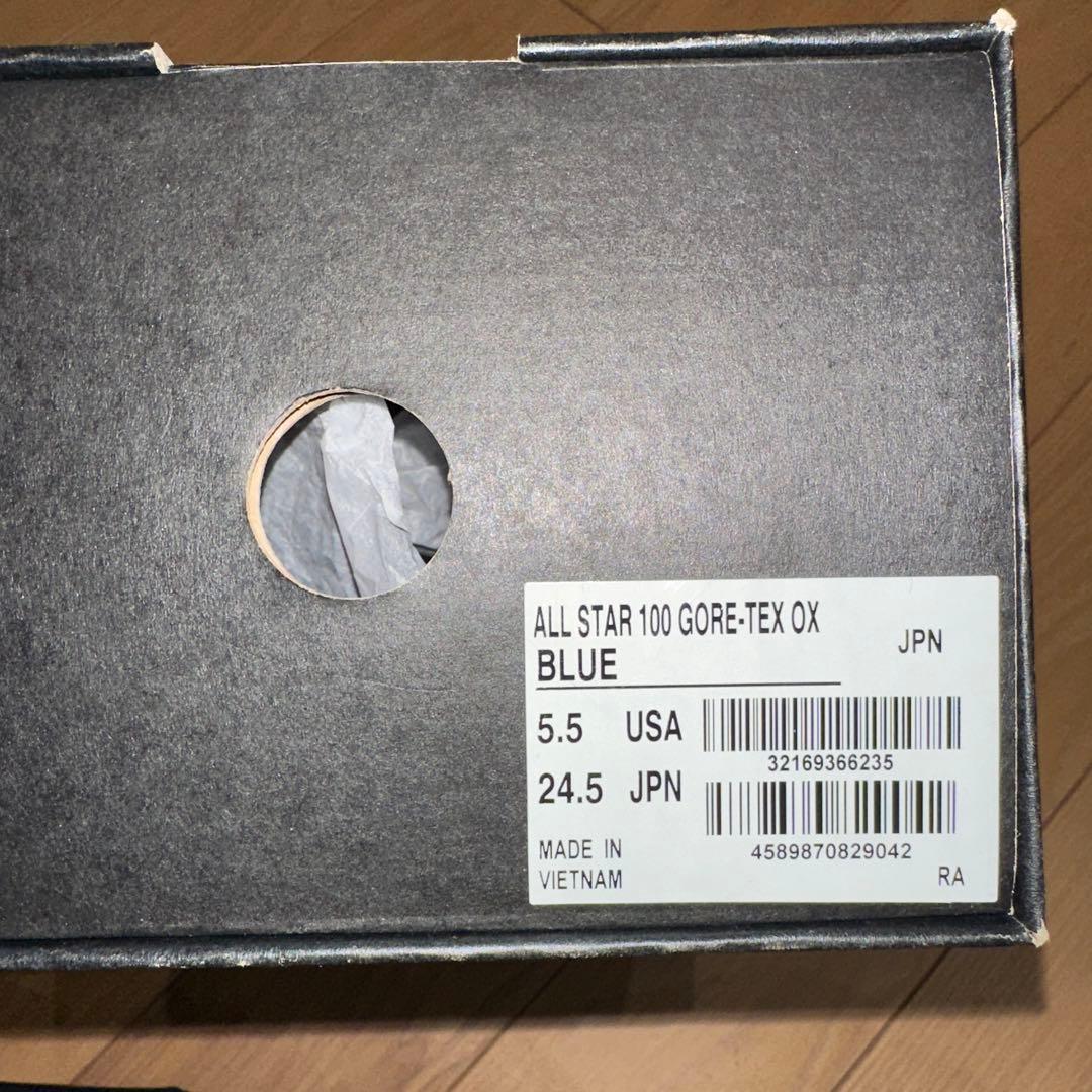 コンバース CONVERSE ALL STAR 100 GORE-TEX OX