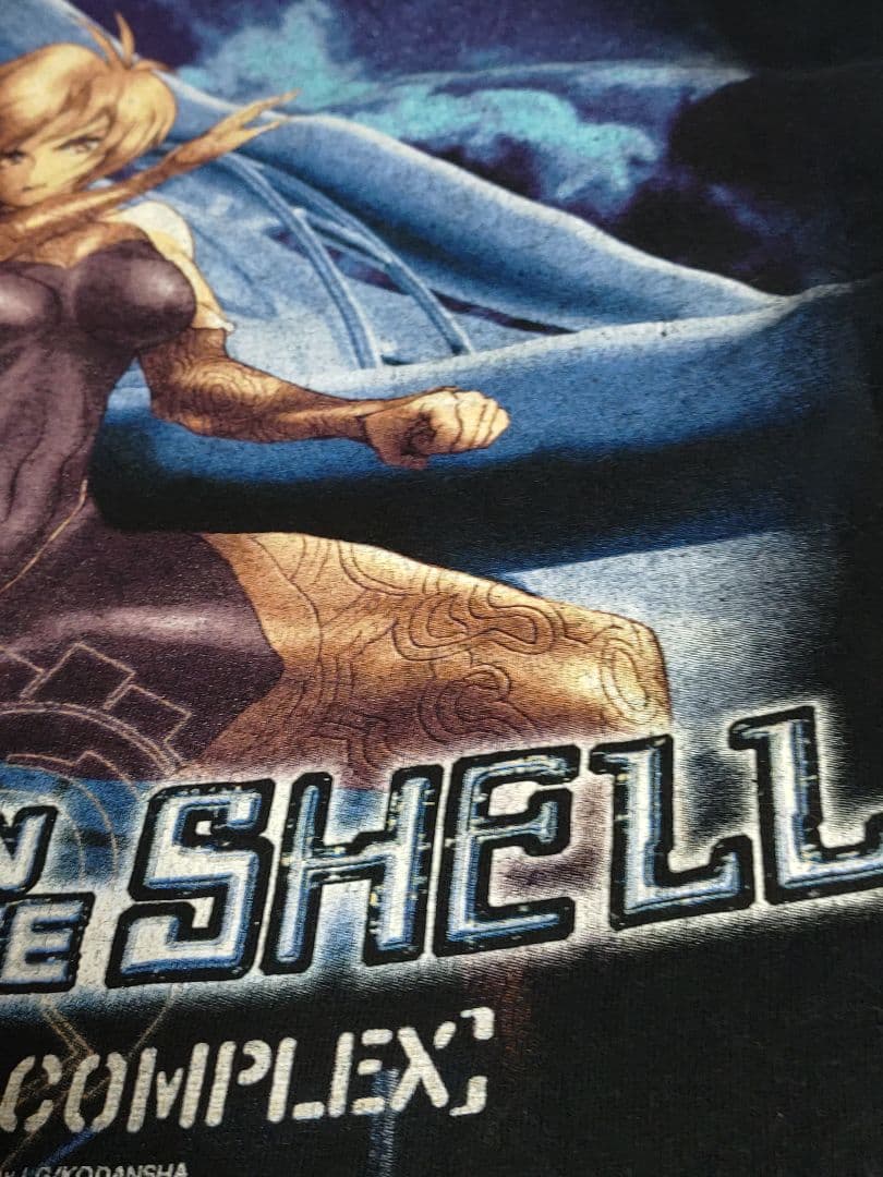 攻殻機動隊 Tシャツ 草薙素子 アニメ 海外規格 DVD特典