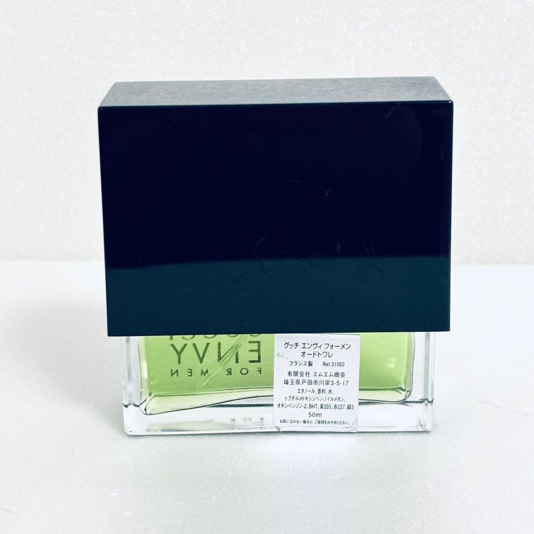 【ほぼ未使用】グッチ エンヴィフォーメン 50ml gucci envy men