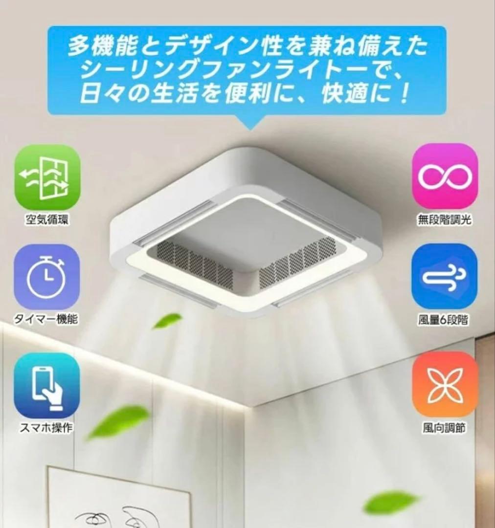 シーリングファンライト　2台セット